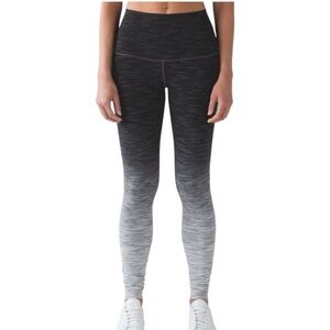 Lululemon Wunder Under Hi-Rise Tight - size 6
Ombre Space Dye Black Deep Coal